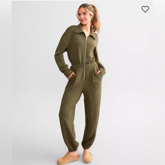 Varley Pants - VARLEY  Women’s Olive Night Jessie Jumpsuit SIZE: SMALL